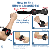 MEDEX E06b - Tennis Elbow Clasp (Universal) Cinch Device 手肘護托 | 附微調拉繩器 | 支持肌肉恢復 | 緩解關節疼痛 | 香港行貨