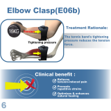 MEDEX E06b - Tennis Elbow Clasp (Universal) Cinch Device 手肘護托 | 附微調拉繩器 | 支持肌肉恢復 | 緩解關節疼痛 | 香港行貨