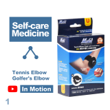 MEDEX E06b - Tennis Elbow Clasp (Universal) Cinch Device 手肘護托 | 附微調拉繩器 | 支持肌肉恢復 | 緩解關節疼痛 | 香港行貨