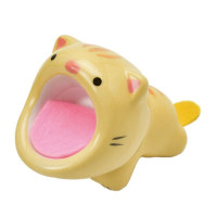 SEISHIN GD-96403 貪吃大口貓貓系列 - 橙色虎班貓(薄荷) | 家居辦公室盆栽 | 室內種植