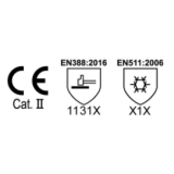 Towa PowerGrab® Thermo335 乳膠防寒手套（橙色）-7號 | 冷凍環境 | 建造業 | 園藝 | 一般常用 | 物流業 | 香港行貨