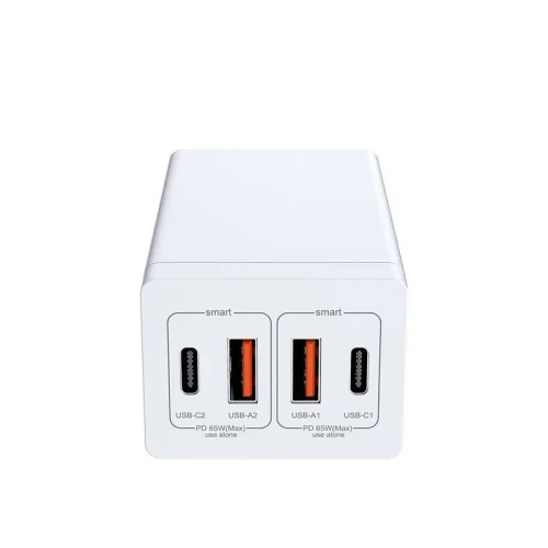 KTG 韓國CG-10 65W 快速充電器跟13A電源線 | USB-Ax2 (QC 36W)+USB-Cx2(PD 65W)