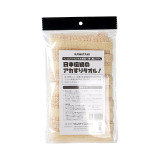 Kawatani長條去角質搓澡巾 - 亞麻色 | 男女士搓背神器 | 深層清潔磨砂搓泥