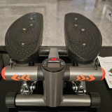 多功能液壓踏步機 - 黑色 | 雙液壓缸靜音系統 | 300磅鋼材承重 | 10段可調式阻力與步幅