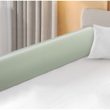 兒童安全通用軟包床圍欄 - 清新綠 （內建定型管）- 長度1.5米 | 寶寶防摔防護欄 | 嬰兒床邊床圍防摔 | 防護欄防墜落 | 易裝拆設計