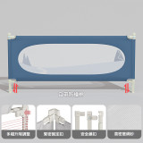 MLOONG 床圍床護欄 - 夜空 - 1.8米（圓視窗） | 兒童擋板圍欄 | 擋板防墜設計 | 簡易安裝 | 嬰兒兒童防護