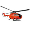 RC ERA C186-BO105 1:48四通單槳遙控模型直升機 - 橘色總承座遙控器+中配兩個機身電池| 航空軍事模型玩具 | 3種速度模式