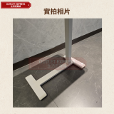 床邊氣動升降桌 - 白色 | 可移動床邊沙發底小方桌 | 氣動升降機制