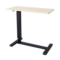 森歐家具 SENOU B10 懶人床邊升降桌 -白橡木桌面（80cm*40cm）| 可移動隱藏滑輪 | 手動氣動升降