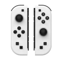 SWTICH Joy-Con L/R控制器 - 白色 | 藍牙無線小手柄 | 自帶震動
