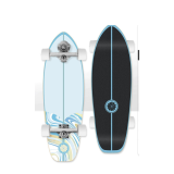 木製專業陸地衝浪板 - HX10 | 陸地上模擬練習衝浪slide | 穩定滑行性能