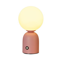 北歐馬卡龍檯燈 - 亞粉色 | 清吧酒吧桌燈 | 咖啡廳氣氛燈 | 床頭燈 | 氛圍照明 | 節能LED | 柔光護眼 | 簡約時尚