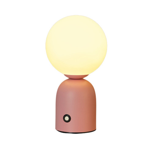 北歐馬卡龍檯燈 - 亞粉色 | 清吧酒吧桌燈 | 咖啡廳氣氛燈 | 床頭燈 | 氛圍照明 | 節能LED | 柔光護眼 | 簡約時尚