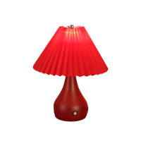 喜慶主題燈飾長明燈婚燈 - 百褶葫蘆燈 | 充電式檯燈 | 浪漫氛圍創造 | 結婚慶典照明 | 喜燈 | 節能LED光源