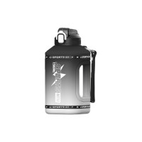 超大容量運動水壺 - 2.3L - 黑色 | 夏季大容量水杯 | 便攜戶外吸管杯 | 車載運動塑膠杯 | 一鍵開啟吸管 | 快速補充水分 超大容量運動水壺 - 2.3L - 黑色 | 夏季大容量水杯 | 便攜戶外吸管杯 | 車載運動塑膠杯 | 一鍵開啟吸管 | 快速補充水分