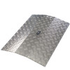 鋁合金坡道可移動門檻 - TR101-DB6 - 寬70*長60*高6cm | 易於安裝和拆卸 | 適用於輪椅和推車 | 高承重能力 | 室內外通用