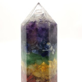 Sikla USB 淨化天然水晶柱能量燈 - 七色款 | 天然晶石  發光擺設床頭燈 SL-DECO-USBCL