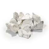 Sikla 天然白松石原石100克 | 紋菱镁石 | 淨化消磁天然能量石 (SL-RAW-100G-MAG)