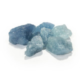 Sikla 天然海藍寶水晶原石100克 | 玫瑰粉晶 | 淨化消磁天然能量石 (SL-RAW-100G-AQU)