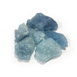 Sikla 天然海藍寶水晶原石100克 | 玫瑰粉晶 | 淨化消磁天然能量石 (SL-RAW-100G-AQU)