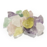 Sikla 天然糖果色(多款)原石300克 | 彩虹礦物能量石 | 淨化消磁天然能量石 (SL-RAW-300G-MCR)