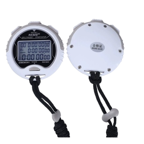 多功能電子防水計時器 | 精準秒表 | 防水防摔耐用 | 比賽運動訓練實驗必備