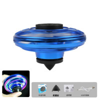 迴旋指尖陀螺 - 藍色 | 懸浮功能 | 發光設計 | 酷炫外觀 | 持久續航 | 環保LED燈 | 減壓神器