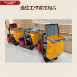 Newmade 多功能清潔車 - 灰色 | 多種清潔功能整合 | 高效清潔地面污漬 | 適用於多種場所 | 操作便利易上手 | 大容量垃圾儲存