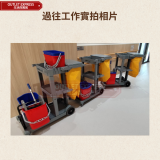 Newmade 多功能清潔車 - 灰色 | 多種清潔功能整合 | 高效清潔地面污漬 | 適用於多種場所 | 操作便利易上手 | 大容量垃圾儲存