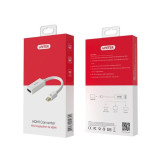 UNITEK Y-6331 4K 30Hz Mini DP 轉 HDMI 轉接器 - 白色 | 4K Ultra HD 視訊轉換 | 即插即用 | 鍍金接頭 | 寬顯示支援 | 香港行貨