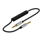 UNITEK Y-C926ABK 3.5mm AUX 立體聲音頻線 - 1M | 高傳真立體音效 | 純銅線芯 | 鍍金介面 | 階梯式插頭設計 | 香港行貨