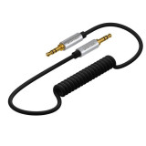 UNITEK Y-C922ABK 3.5mm AUX 立體聲音頻線 - 1.5M | 高傳真立體音效 | 純銅線芯 | 鍍金介面 | 階梯式插頭設計 | 香港行貨