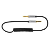 UNITEK Y-C922ABK 3.5mm AUX 立體聲音頻線 - 1.5M | 高傳真立體音效 | 純銅線芯 | 鍍金介面 | 階梯式插頭設計 | 香港行貨