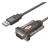 UNITEK Y-105 - USB 轉 RS232 串行接口轉接器 | 多系统兼容 | 即插即用 | 支持热插拔 | 抗干扰设计 | 镀镍接头耐用 | 香港行貨