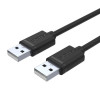 UNITEK Y-C442GBK - USB 2.0 轉 USB-A 充電傳輸線 - 1.5m | 雙功能線 | 2.0高速資料傳輸 | 充電與資料同步 | 適用於相機MP3 | 香港行貨