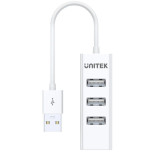 UNITEK Y-2146 - 4端口 USB Hub 分缐器 | USB 2.0高速傳輸 | 四口擴充 | 輕巧便攜設計 | 支援多裝置連線 | 香港行貨