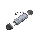 UNITEK R1010A - USB-A & Type-C SD & MicroSD 讀卡器 | 雙接口設計 | 5Gbps快速傳輸 | 支援雙卡同時讀取 | 快速散熱 | 即插即用 | 香港行貨