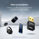 UNITEK B105B - USB 藍牙 5.3 適配器 | 30米 長距離覆蓋 EDR | Bluetooth 無線連接 Headset AirPods Speaker Keyboards | 多個裝置同時連接 | 香港行貨