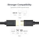 UNITEK  Y-C140M - 1.4 4K 30Hz 高速 HDMI 高畫質數位傳輸線 - 5m | 4K UHD解析度支援 | 3D顯示支援 | HDMI 1.4標準 | 鍍金連接器 | EMI/RFI幹擾保護 | 香港行貨