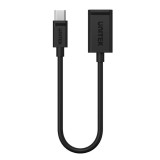 UNITEK Y-C476BK - USB-C 轉 USB-A 轉接線 | 5Gbps高速傳輸 | 相容USB 3.0 | 支援資料同步與充電 | 純銅線芯導體 | 香港行貨