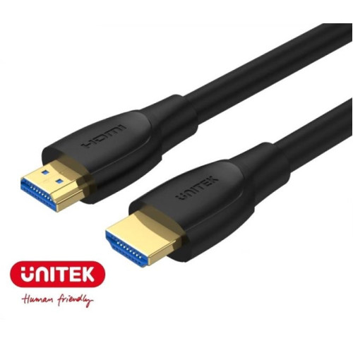 UNITEK C11043BK -  HDMI 2.0 公轉公 4K 60Hz 長距離 HDMI 線 - 10m | 4K@60Hz高清传输 | HDMI 2.0标准 | 纤细柔韧设计 | 香港行貨