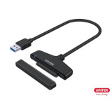 UNITEK Y-1096 - USB-A to 2.5 SATA III HDD & SSD 配適頭 - 黑色 | SATA 6G | 支援 UASP | USB3.0 5Gbps | 香港行貨