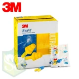 3M™ E-A-R™ UltraFit™ 340-4002 帶線耳塞 (NRR 25dB)  一盒50對裝| 可重複使用、防潮及絕緣|  舒適貼合耳道 | 降噪效果良好 | 符合香港勞工處認可 | 香港行貨