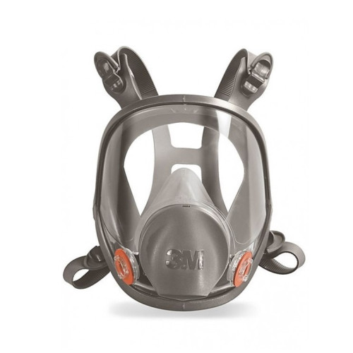 3M™ 6000 系列 (6800) 全面式防護面罩（雙濾罐）-M | 可配不同濾棉或濾罐 | 配備獨特 3M™ Cool Flow™ 單向氣閥 | 香港勞工處認可 | 香港行貨