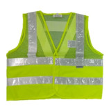 反光安全背心 (標準路政款)-熒光橙XXL | 緊急施救員 | 道路工程 | 測量作業 | 公用事業 | 香港行貨