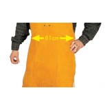 威特仕 (Weldas) 44-2136 金黃色皮革護胸圍裙 | 燒焊適用 | 香港行貨