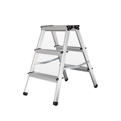JINMAO 金錨摺疊鋁合金梯AO88-203(符合EN14183)-3步梯 | 高強度踏板 | 防滑梯腳
