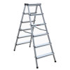 JINMAO 金錨摺疊鋁合金梯LFD132AL(符合EN14183)-6步梯 | 高強度踏板 | 防滑梯腳