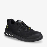 SAFETY JOGGER ECOFITZ S1P LOW  011553 低鋼鞋頭安全鞋(黑色) - 42碼 | SJ Foam | 透氣筒面