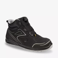 SAFETY JOGGER CADOR S3 MID TLS 011278 防靜電中筒安全鞋(黑色) - 43碼 | TLS扭鎖系統 | 耐腐蝕鋼包頭 | 鞋面抗水滲透